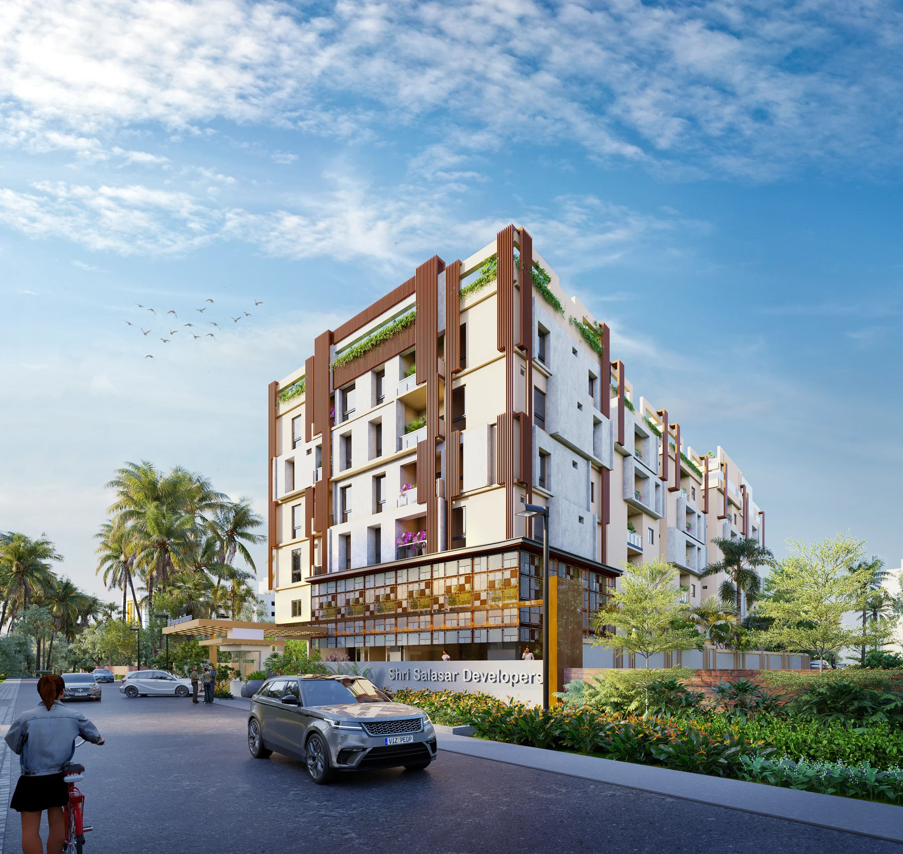 Architectural elevation of The Imperia Residences